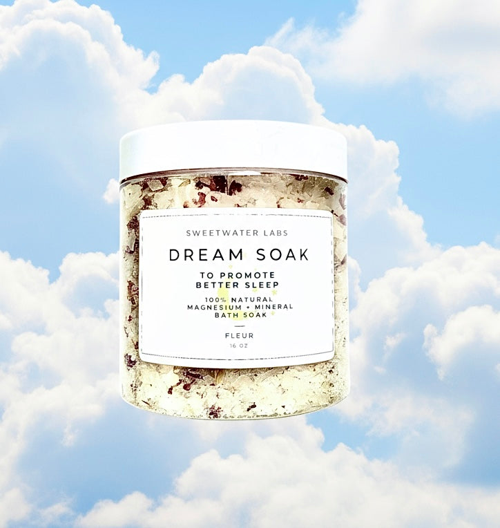 NEW! Dream Soak- Magnesium Bath Soak To Promote Better Sleep