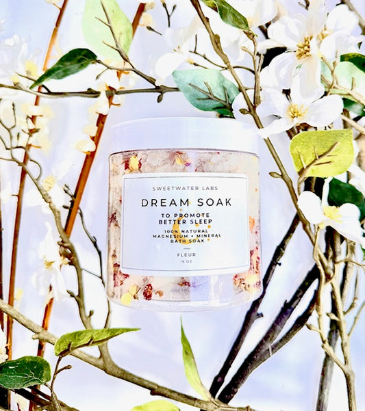 NEW! Dream Soak- Magnesium Bath Soak To Promote Better Sleep