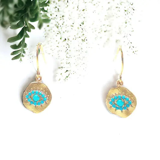 Evil Eye Earrings Sweetwater Labs