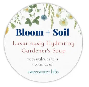 NEW! Bloom + Soil. Hydrating Gardeners Scrub Sweetwater Labs