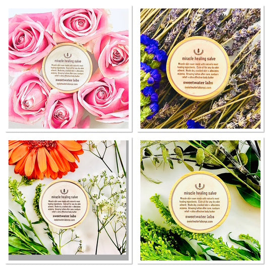 NEW! Miracle Salve 4 Pack. A must-have for any household! Instant extreme dry skin relief! - Sweetwater Labs