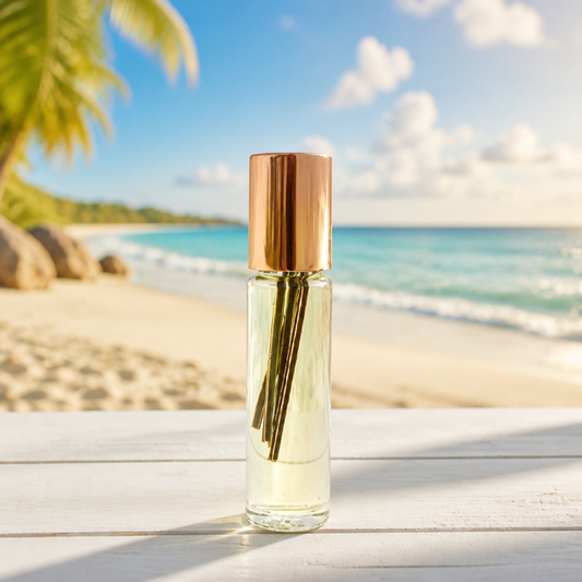 SANDALWOOD NATURAL PERFUME. Helps relieve anxiety, stress + provides mental clarity. 100% natural alternative to chemical fragrances! - Sweetwater Labs