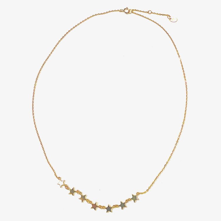 Floating Gold Star Necklace Sweetwater Labs