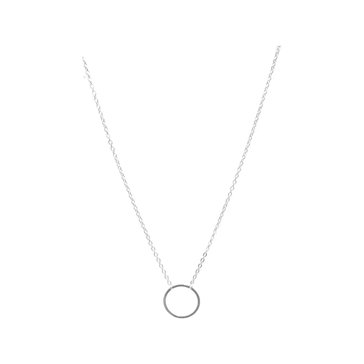 Bright Circle Necklace (in gold or silver) Sweetwater Labs