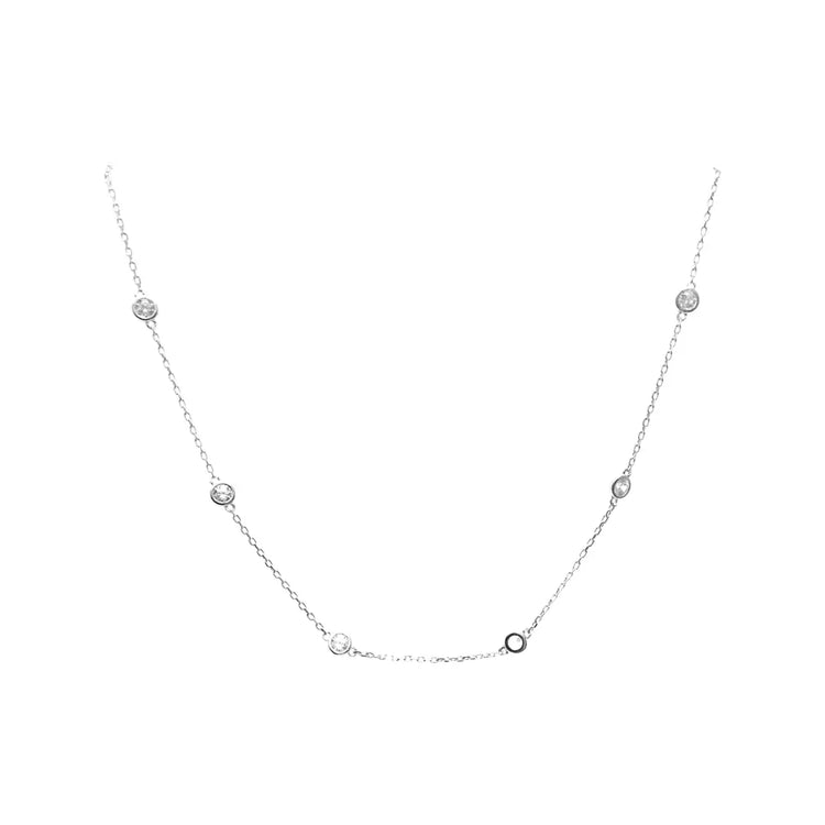 Crystal Choker Necklace (sterling silver or 16K gold) Sweetwater Labs