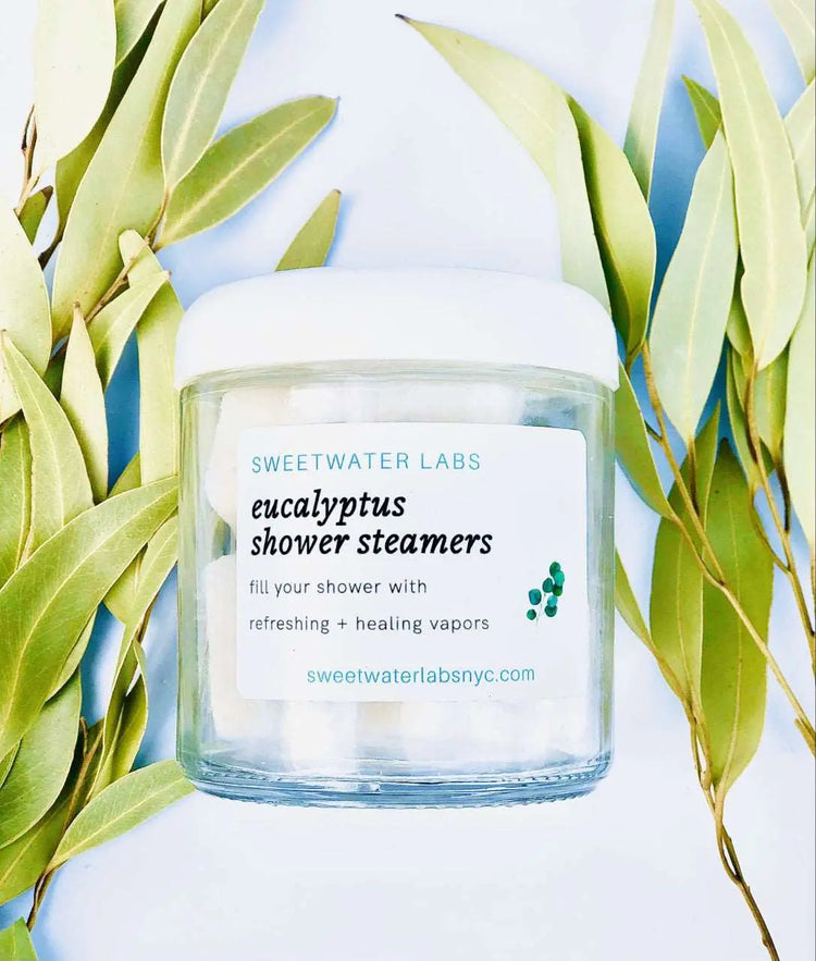 EUCALYPTUS SHOWER STEAMERS. Fill your shower with eucalyptus vapors! Sweetwater Labs