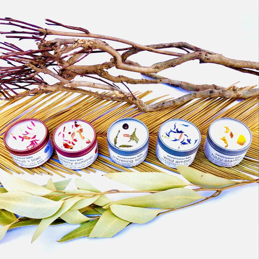 Five Wood-Wick, Eco-Friendly Candles Special Collection: Enjoy them all! Sweetwater Labs