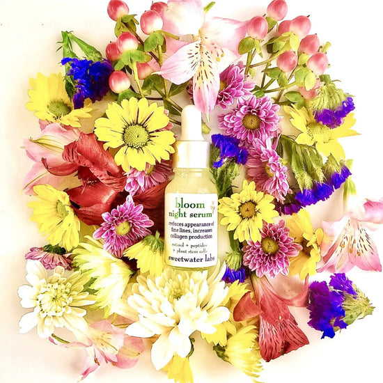 GLOW ROUTINE PACK. Brighten + Nourish. Great for all skin types PLUS BLOOM + UNDEREYE SAMPLES Sweetwater Labs