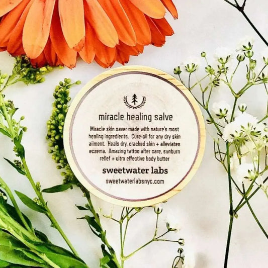 MIRACLE HEALING SALVE, Grapefruit. Instantly relieves extremely dry skin + other skin irritations Sweetwater Labs