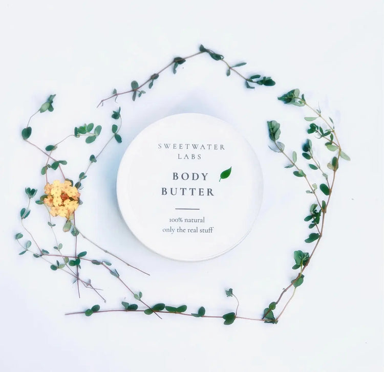 NEW! Body Butter with collagen. Luxurious + light. Super healthy for skin. Amazing scents Sweetwater Labs