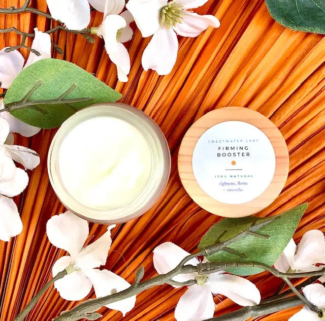 NEW! FIRMING BOOSTER: Increases Collagen, Tightens + Smooths Skin, Reduces Fine Lines & Wrinkles Sweetwater Labs