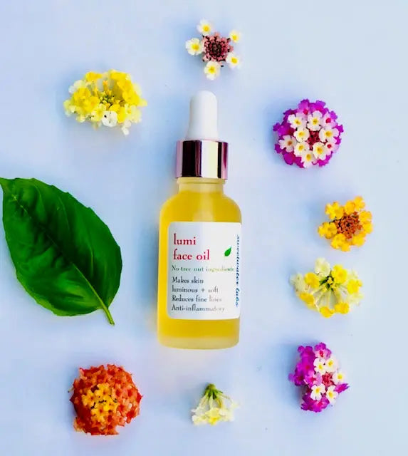 NEW! LUMI FACE OIL Nourishing, super hydrating moisturizer with NO tree nut ingredients Sweetwater Labs