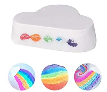 New! Moisturizing Rainbow Cloud Bath Bomb. 2-pack Sweetwater Labs