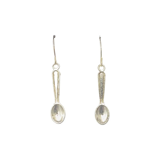Petite Silver Spoon Earrings Sweetwater Labs