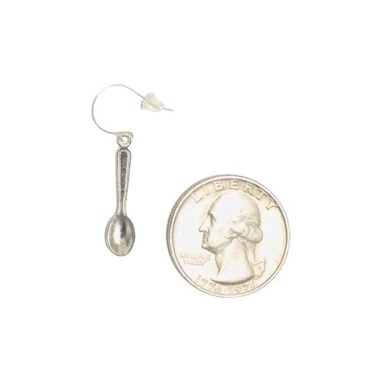 Petite Silver Spoon Earrings Sweetwater Labs