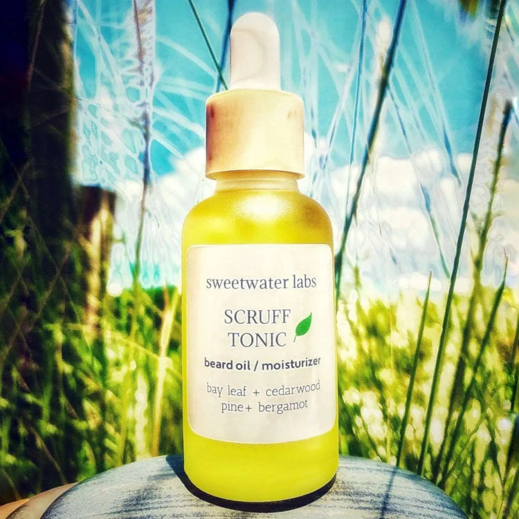SCRUFF TONIC - Amazing moisturizer for beards, scruff or even no facial hair! Sweetwater Labs