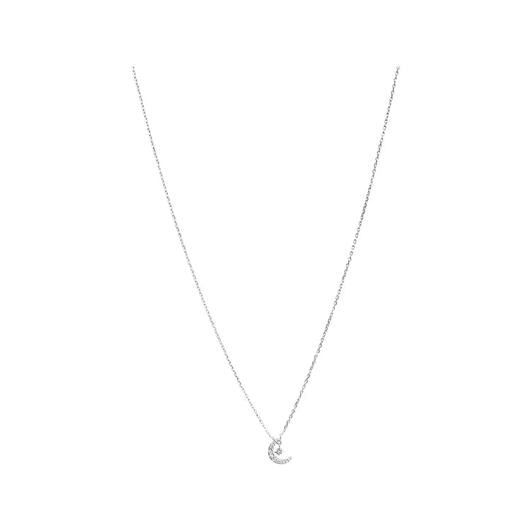 Star Moon Delicate Chain Necklace Sweetwater Labs