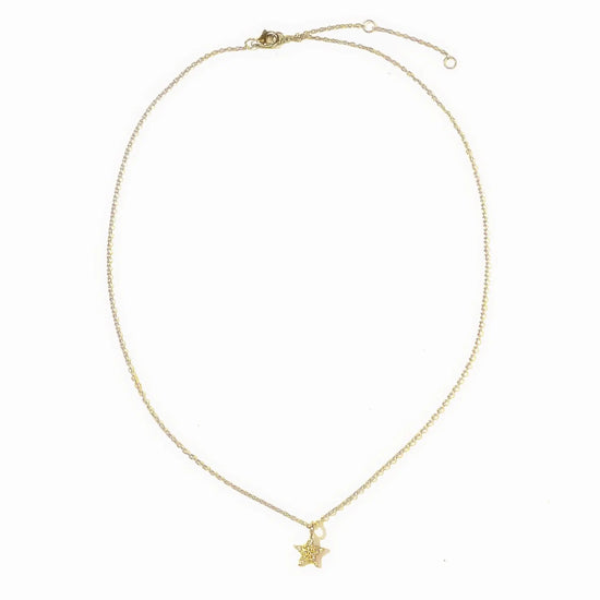 Sterling Silver Single Star Necklace (in silver or gold) Sweetwater Labs
