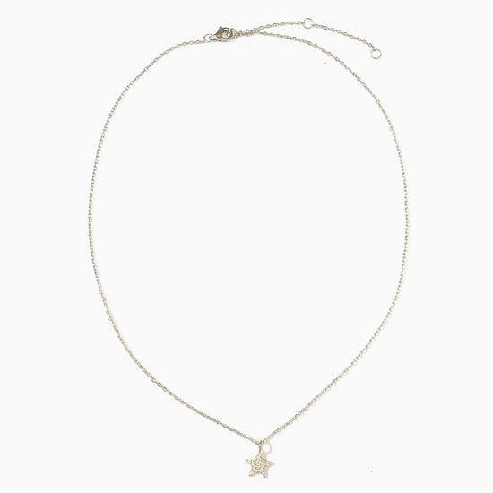 Sterling Silver Single Star Necklace (in silver or gold) Sweetwater Labs