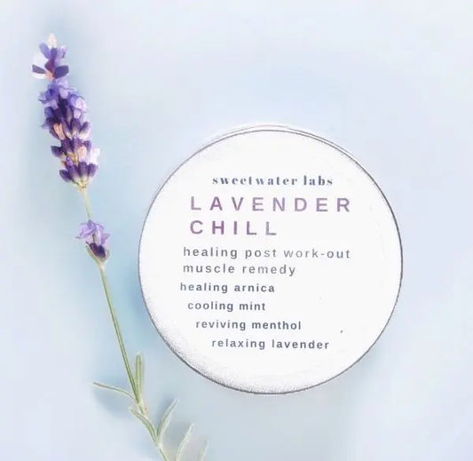 Lavender Chill Healing Muscle Balm Sweetwater Labs