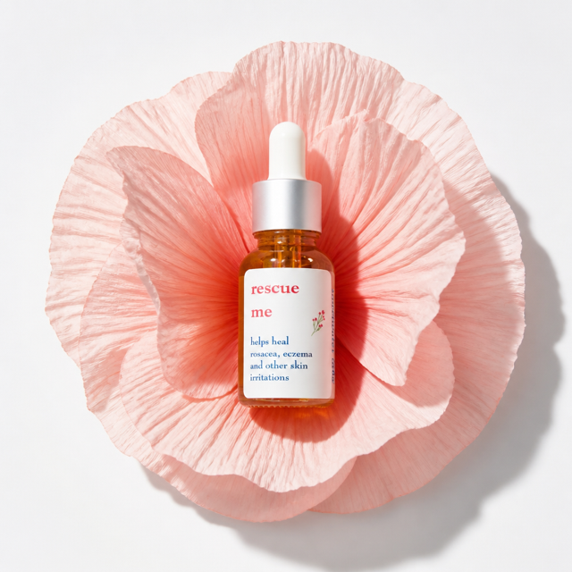 RESCUE ME. Helps heal skin irritations (eczema, rosacea and rash). Relieves itching - Sweetwater Labs