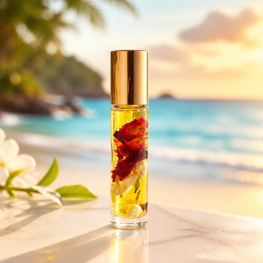 BLISS FLOWER INFUSED PERFUME. Stress reliever + mood lifter. 100% natural alternative to chemical fragrances! - Sweetwater Labs