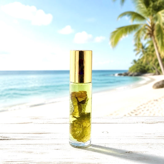 PEPPERMINT HERBED INFUSED PERFUME. Helps alleviates headaches + mental exhaustion. 100% natural alternative to chemical fragrances! - Sweetwater Labs
