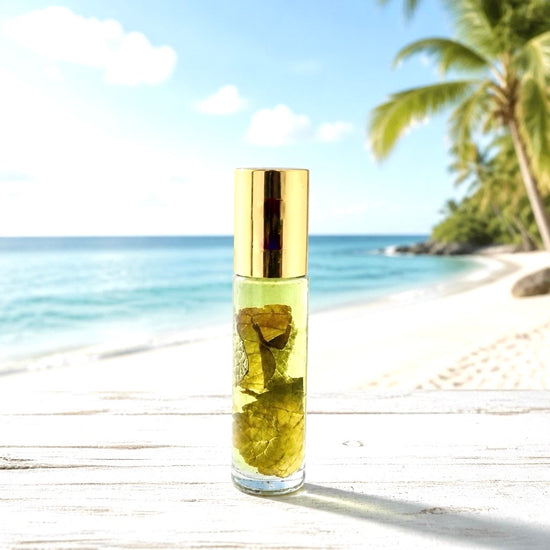 PEPPERMINT HERBED INFUSED PERFUME. Helps alleviates headaches + mental exhaustion. 100% natural alternative to chemical fragrances! - Sweetwater Labs
