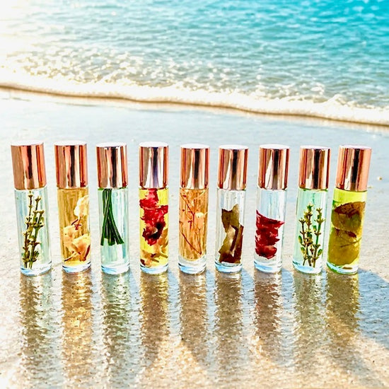 9-PACK PERFUME COLLECTION. Full size 100% natural flower infused - Sweetwater Labs