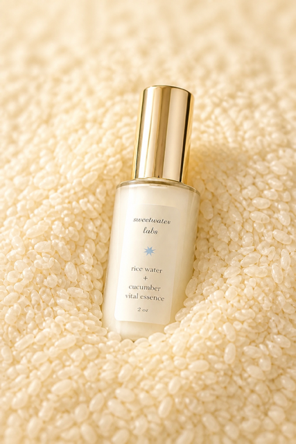 RICE WATER + CUCUMBER TONER / FACE MIST. Brightens + softens - Sweetwater Labs