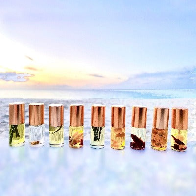 9-PACK MINI PERFUME COLLECTION. 100% Natural flower infused Sweetwater Labs