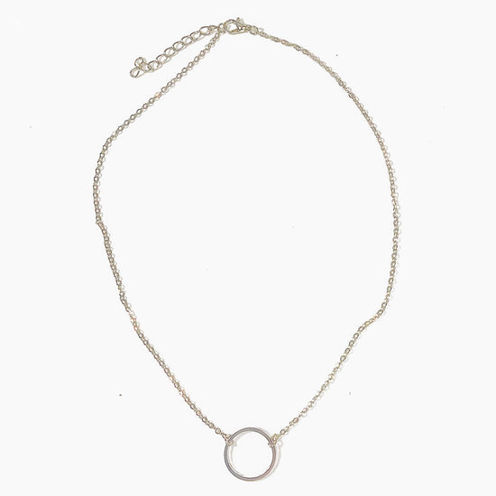 Circle Necklace (in gold or silver) Sweetwater Labs