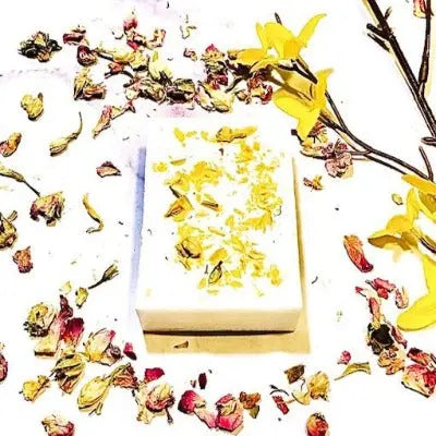 GOAT'S MILK SOAP (HONEYSUCKLE). Ultra hydrating, beautiful blend of honeysuckle + jasmine 4 pack Sweetwater Labs