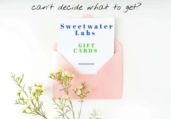 Gift Card. Never Expires, Very Flexible Cards $25 to $200 (increments of $25) Sweetwater Labs