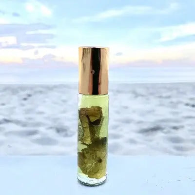 Peppermint Oil Roll On Natural Perfume. Helps alleviates headaches + mental exhaustion. 100% natural alternative to chemical fragrances! Sweetwater Labs