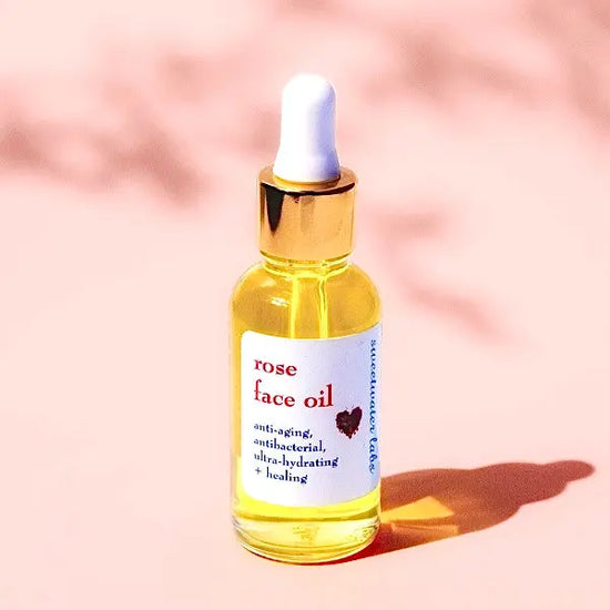 Rose Face Oil. Pure Bulgarian Rose and Argan Oils. Super Nourishing + Hydrating.  Incredible Results Sweetwater Labs