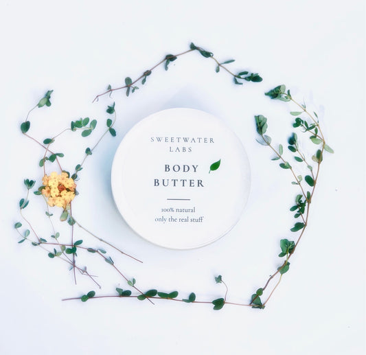 NEW! Body Butter with collagen. Luxurious + light. Super healthy for skin. Amazing scents Sweetwater Labs