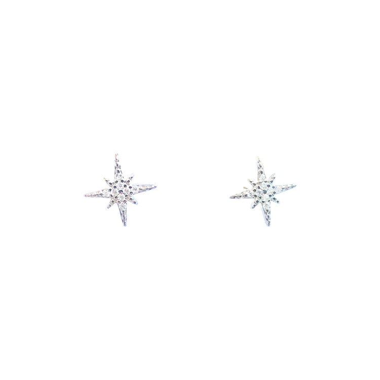 North Star Crystal Stud Earrings Sweetwater Labs